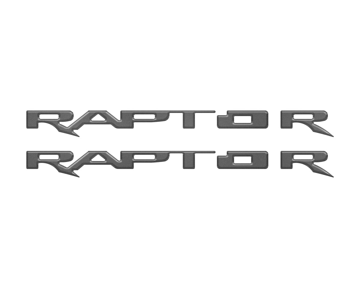 Running Board Emblem Overlays Fits 2017-2024 Ford F-150 Raptor
