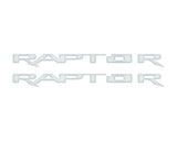 Running Board Emblem Overlays Fits 2017-2024 Ford F-150 Raptor