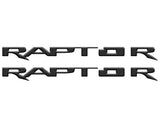 Running Board Emblem Overlays Fits 2017-2024 Ford F-150 Raptor