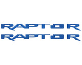 Running Board Emblem Overlays Fits 2017-2024 Ford F-150 Raptor