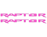 Running Board Emblem Overlays Fits 2017-2024 Ford F-150 Raptor
