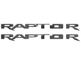 Running Board Emblem Overlays Fits 2017-2024 Ford F-150 Raptor
