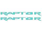Running Board Emblem Overlays Fits 2017-2024 Ford F-150 Raptor