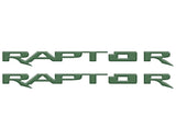 Running Board Emblem Overlays Fits 2017-2024 Ford F-150 Raptor