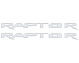 Running Board Emblem Overlays Fits 2017-2024 Ford F-150 Raptor