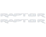 Running Board Emblem Overlays Fits 2017-2024 Ford F-150 Raptor