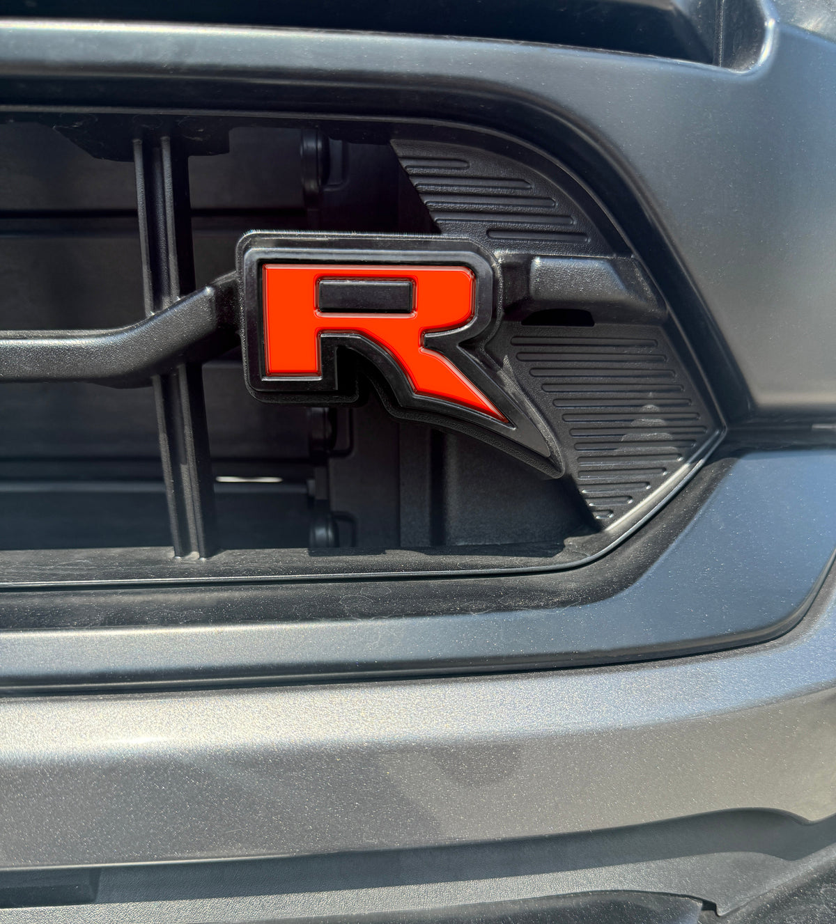 Raptor "R" Grille Letter Inserts Fits 2022-2027 Ford F-150