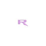 Raptor "R" Grille Letter Inserts Fits 2022-2027 Ford F-150