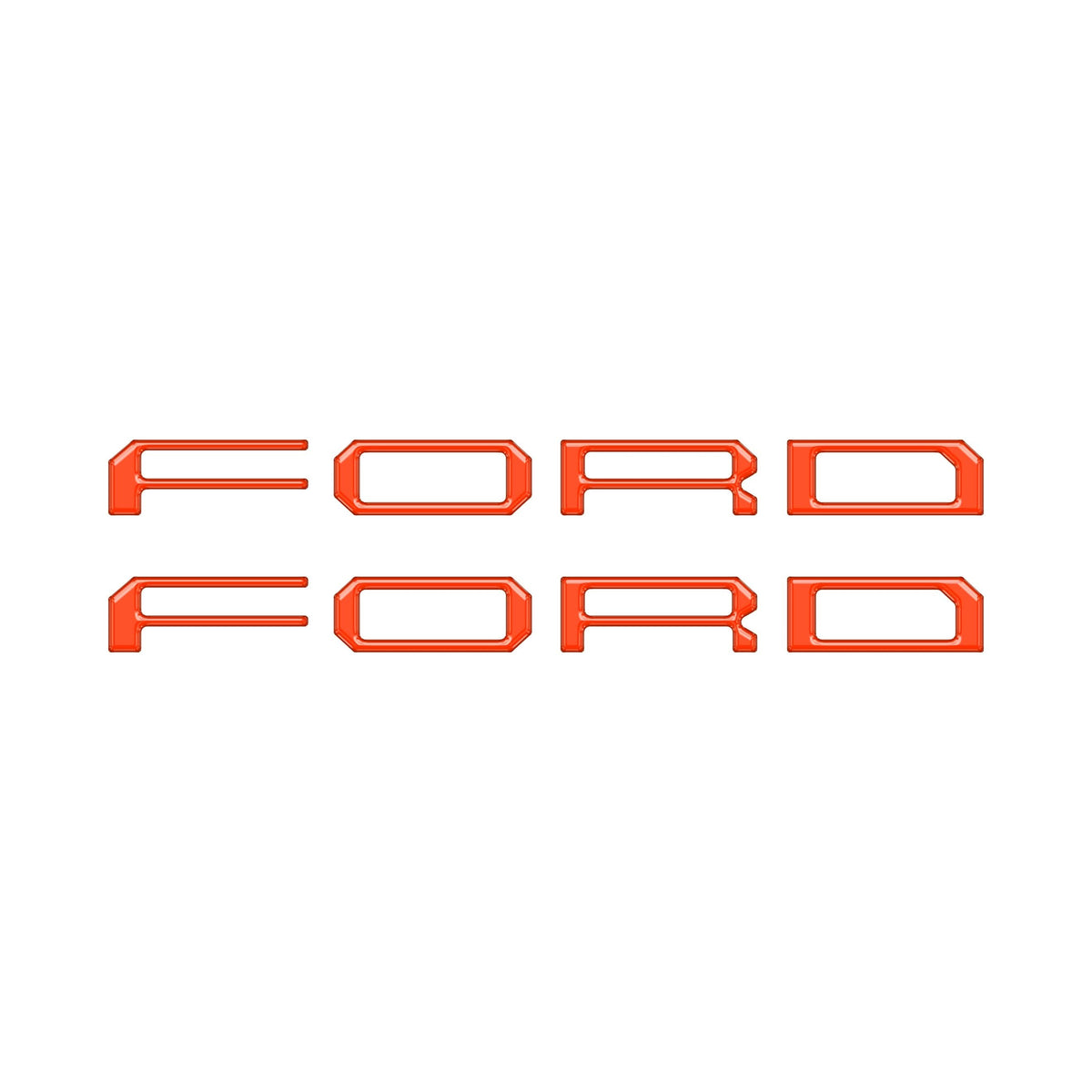 Tremor Running Board Letter Inserts Fits 2025-2027 Ford Expedition Tremor