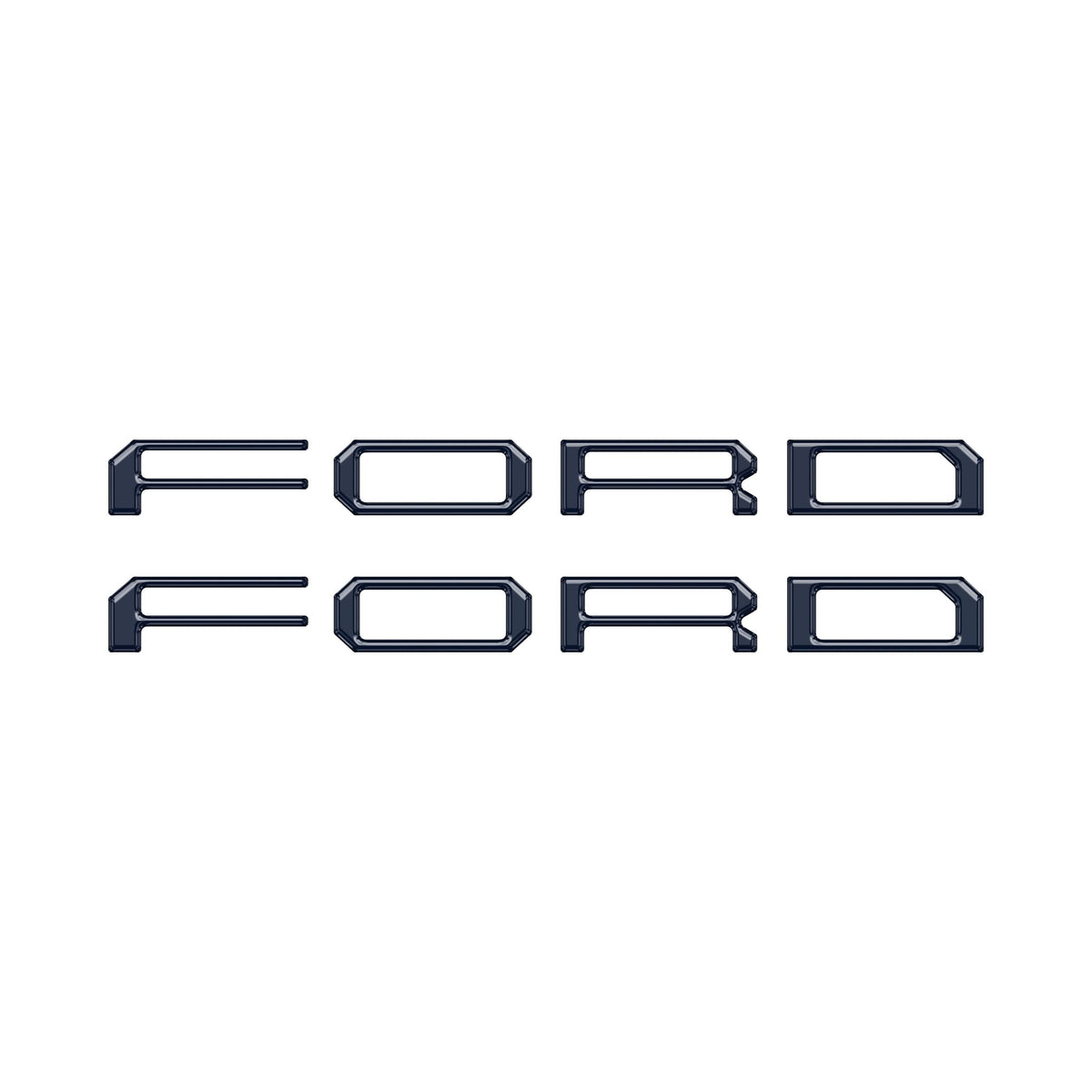Tremor Running Board Letter Inserts Fits 2025-2027 Ford Expedition Tremor