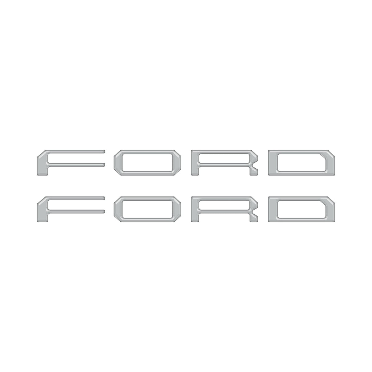Tremor Running Board Letter Inserts Fits 2025-2027 Ford Expedition Tremor