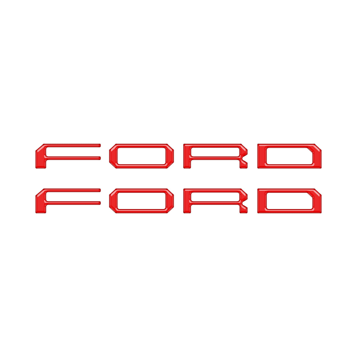 Tremor Running Board Letter Inserts Fits 2020-2027 Ford Super Duty Tremor