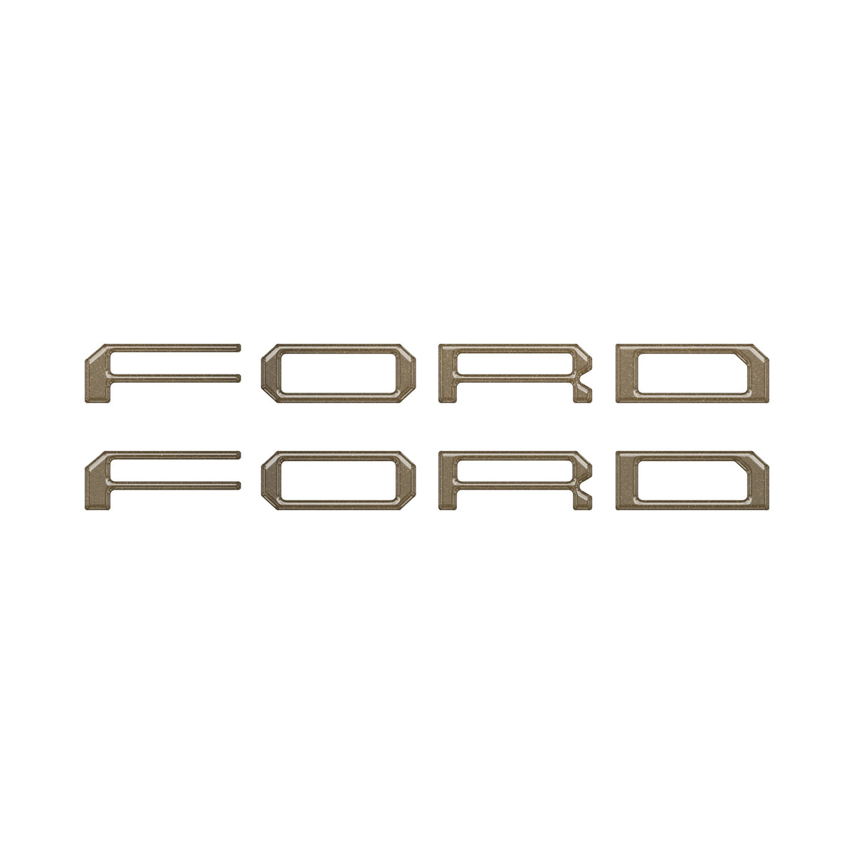 Tremor Running Board Letter Inserts Fits 2020-2027 Ford Super Duty Tremor