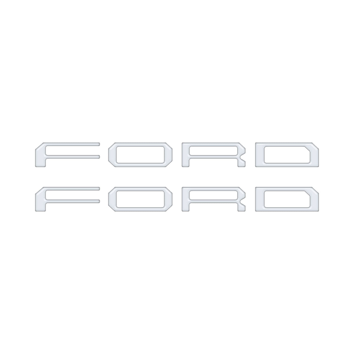 Tremor Running Board Letter Inserts Fits 2025-2027 Ford Expedition Tremor
