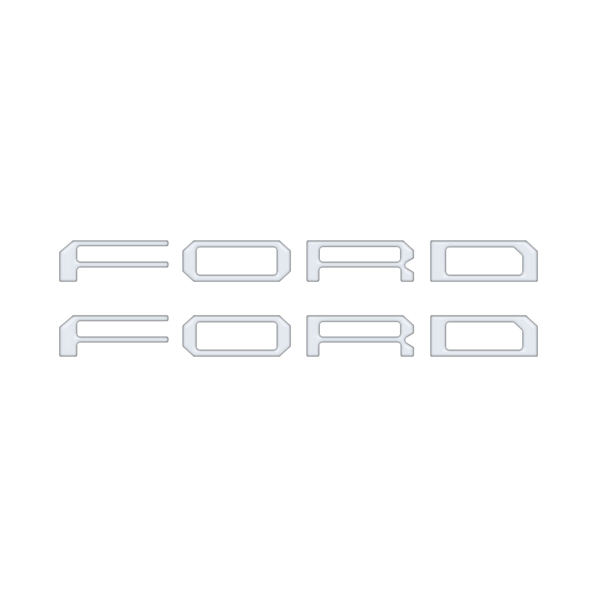 Tremor Running Board Letter Inserts Fits 2025-2027 Ford Expedition Tremor