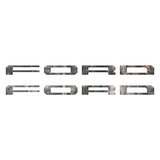Lightning Running Board Overlays Fits 2022-2027 Ford F150 Lightning
