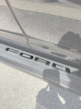 Lightning Running Board Overlays Fits 2022-2027 Ford F150 Lightning