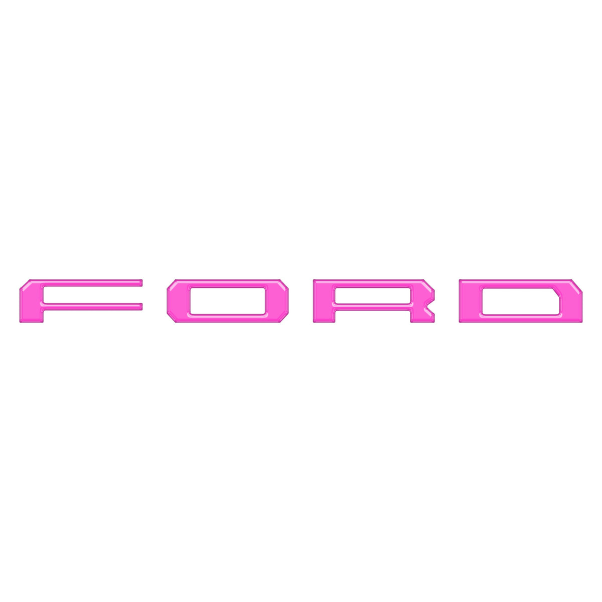 Inner Tailgate Letter Inserts Fits 2022-2027 Ford F-150 Lightning