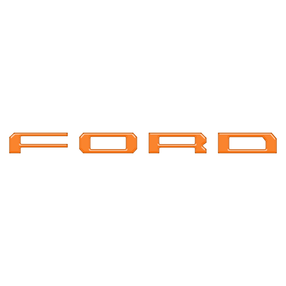 Inner Tailgate Letter Inserts Fits 2022-2027 Ford F-150 Lightning