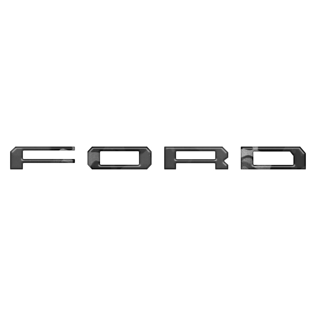 Inner Tailgate Letter Inserts Fits 2022-2027 Ford F-150 Lightning