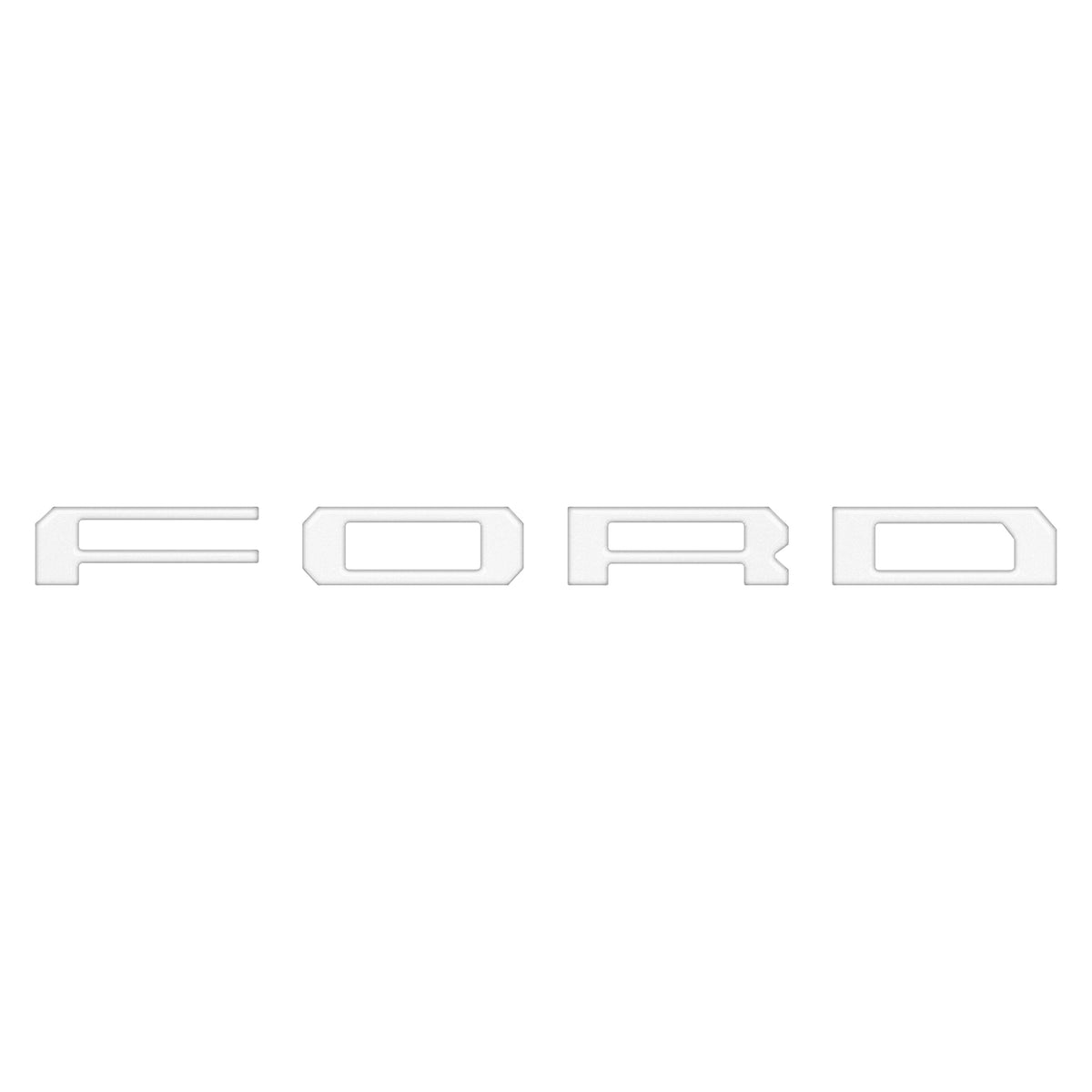 Inner Tailgate Letter Inserts Fits 2022-2027 Ford F-150 Lightning