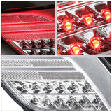 2013-2016 Mazda CX-5 LED Rear Brake Light Fog Lights - Chrome