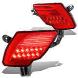 2013-2016 Mazda CX5 Rear LED Brake Fog Lights - Red