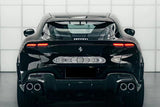 2023-UP Ferrari Purosangue FUV Type F175 OEM Style Dry Carbon Fiber Rear Diffuser