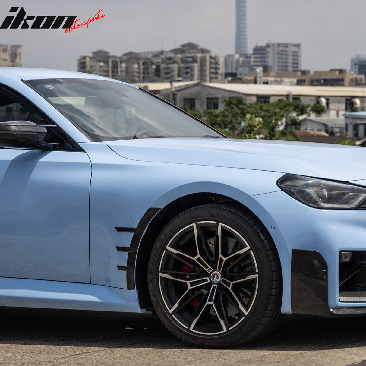 2023-2024 BMW G87 M2 M Performance Front Side Spats Dry/Carbon Fiber