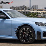 2023-2024 BMW G87 M2 M Performance Front Side Spats Dry/Carbon Fiber