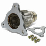 1999-2010 GM 2.25" Flex Pipe - 5.5" Length 3-Bolt Connection
