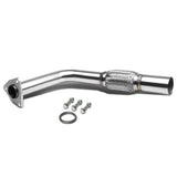 97-01 Toyota Flex Pipe 2.00" IN / 2.50" OUT 3-Bolt Flange+O2 Port