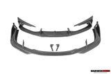 DarwinPRO 2022-2026 Ferrari 296 GTB & GTS Type F171 iMP Style Carbon Fiber Front Bumper Lip Splitter