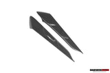 DarwinPRO 2022-2026 Ferrari 296 GTB & GTS Type F171 iMP Style Carbon Fiber Rear Bumper Trim