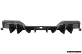 DarwinPRO 2022-2026 Ferrari 296 GTB & GTS Type F171 iMP Style Carbon Fiber Rear Diffuser With Undertray