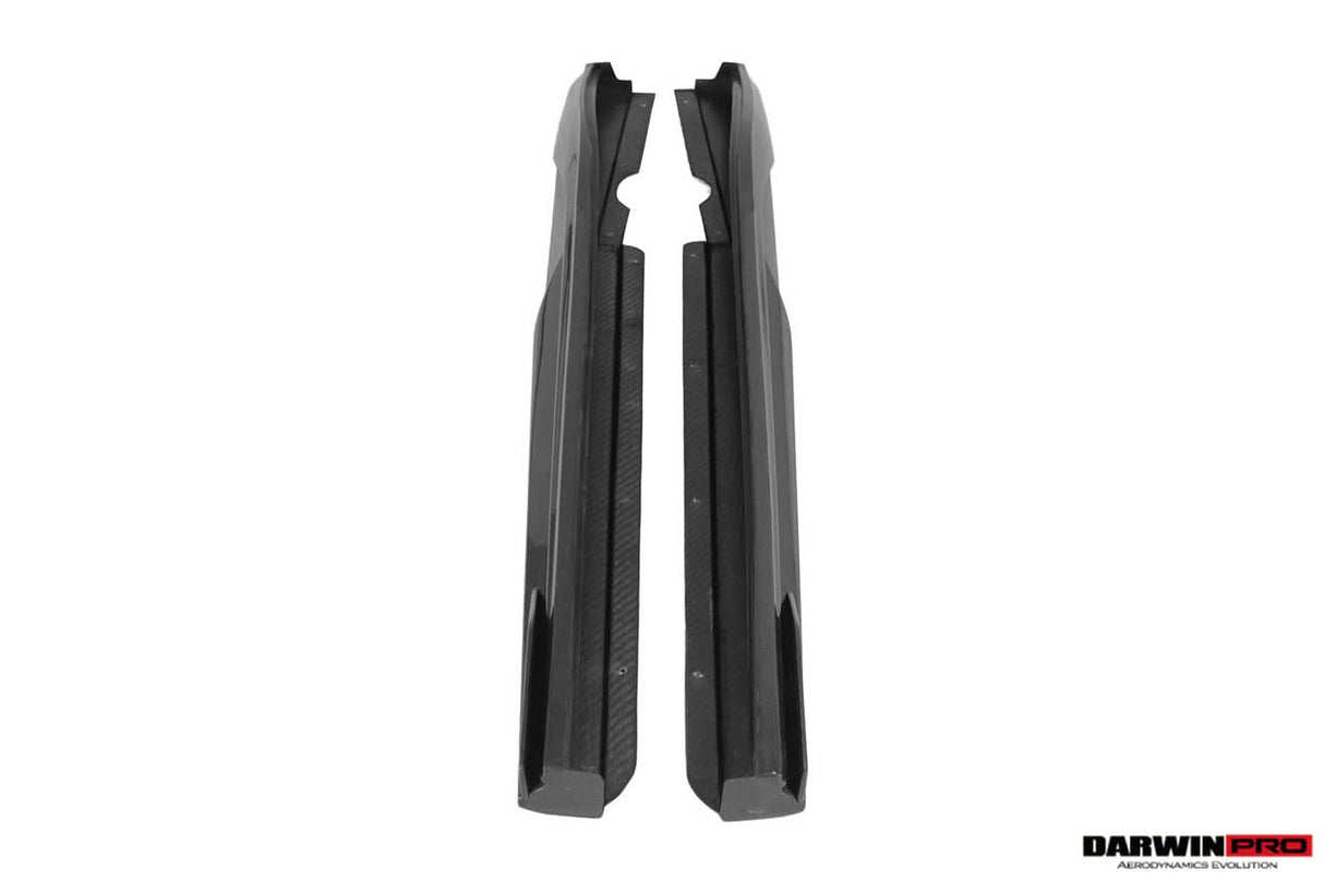 DarwinPRO 2022-2026 Ferrari 296 GTB & GTS Type F171 iMP Style Carbon Fiber Side Skirts
