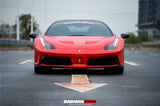 2010-2015 Ferrari 458 Italia and Spider Carbon Fiber Hood and Partial Carbon Fiber Front bumper DarwinPRO (BKSS Design)