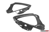 2017-2026 Ferrari 812 Superfast & GTS Dry Carbon Fiber Door Handle Interior DarwinPRO (OE)