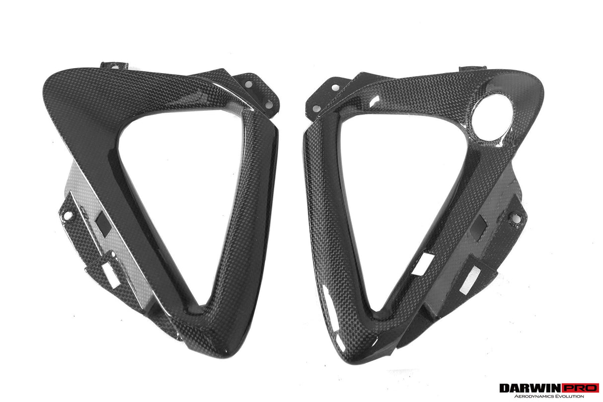 2017-2026 Ferrari 812 Superfast & GTS Dry Carbon Fiber Door Handle Interior DarwinPRO (OE)