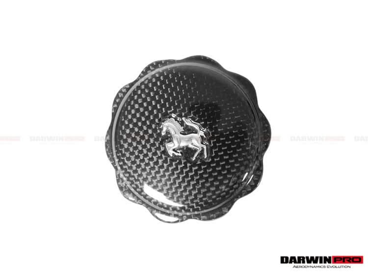 2010-2026 Ferrari (ALL MODELS) Autoclave Carbon Fiber Oil Cap cover