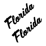 Cursive Fender Emblems (Moab, Texas, Lucky, Florida) - Universal