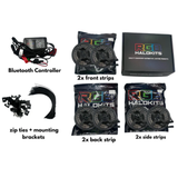 Flow Series LED Underglow Lighting Kit 3.0 | Custom 6pc | Flexible