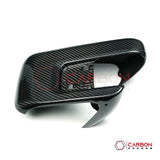 Direct Replacement Carbon Fiber Side View Mirror Caps for 2021+ Ford F-150