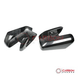 Direct Replacement Carbon Fiber Side View Mirror Caps for 2021+ Ford F-150