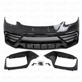Half Carbon Fiber Front Bumper for Porsche Cayman 718 Gen 16-18