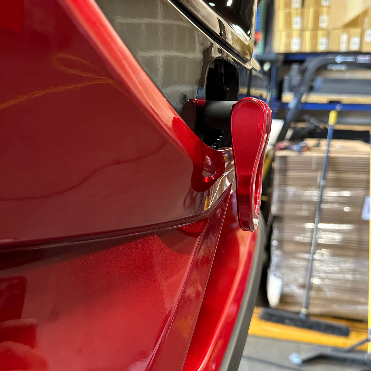 Mustang 24-25 GT/ECO Feather Lite Stealth Tow Hook