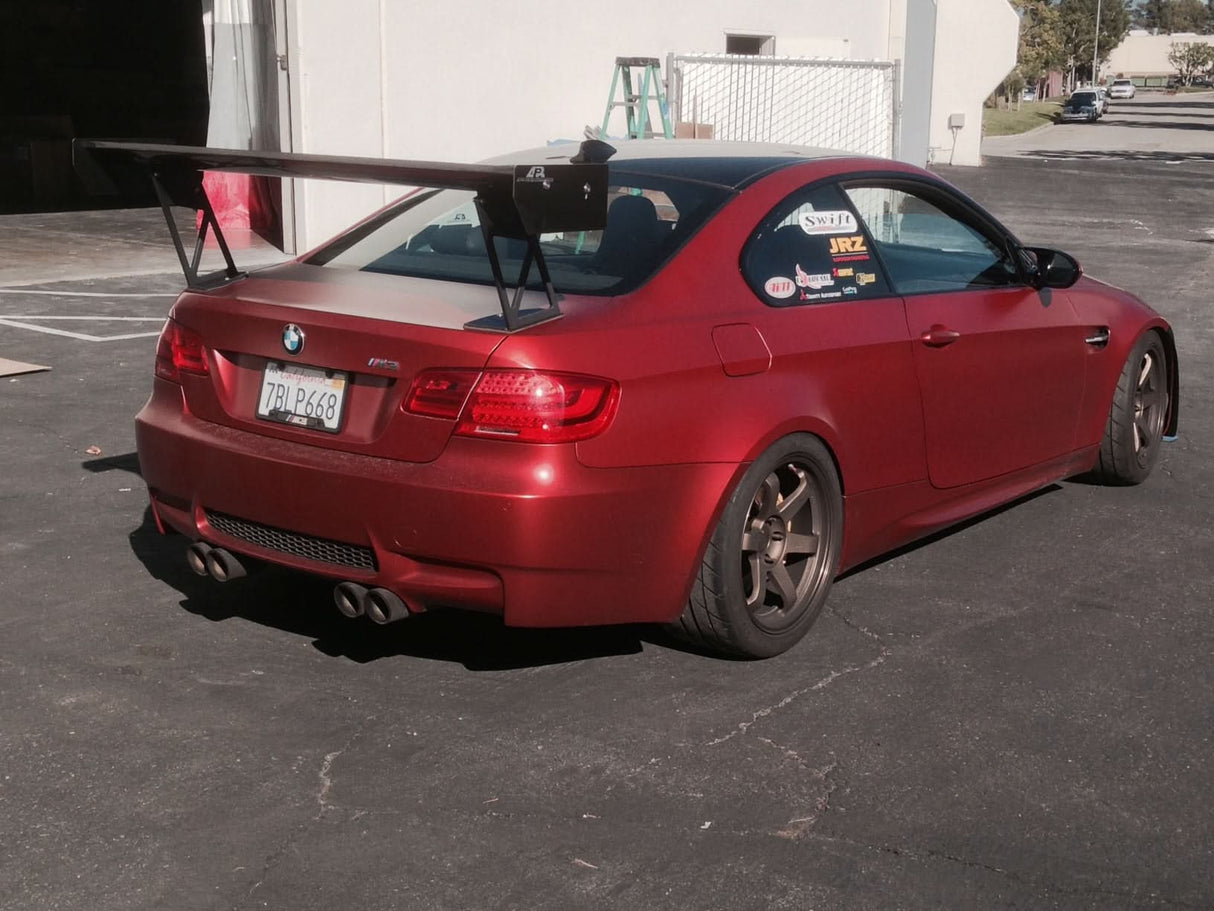BMW E92 M3 GT250 Carbon Fiber Adjustable Wing