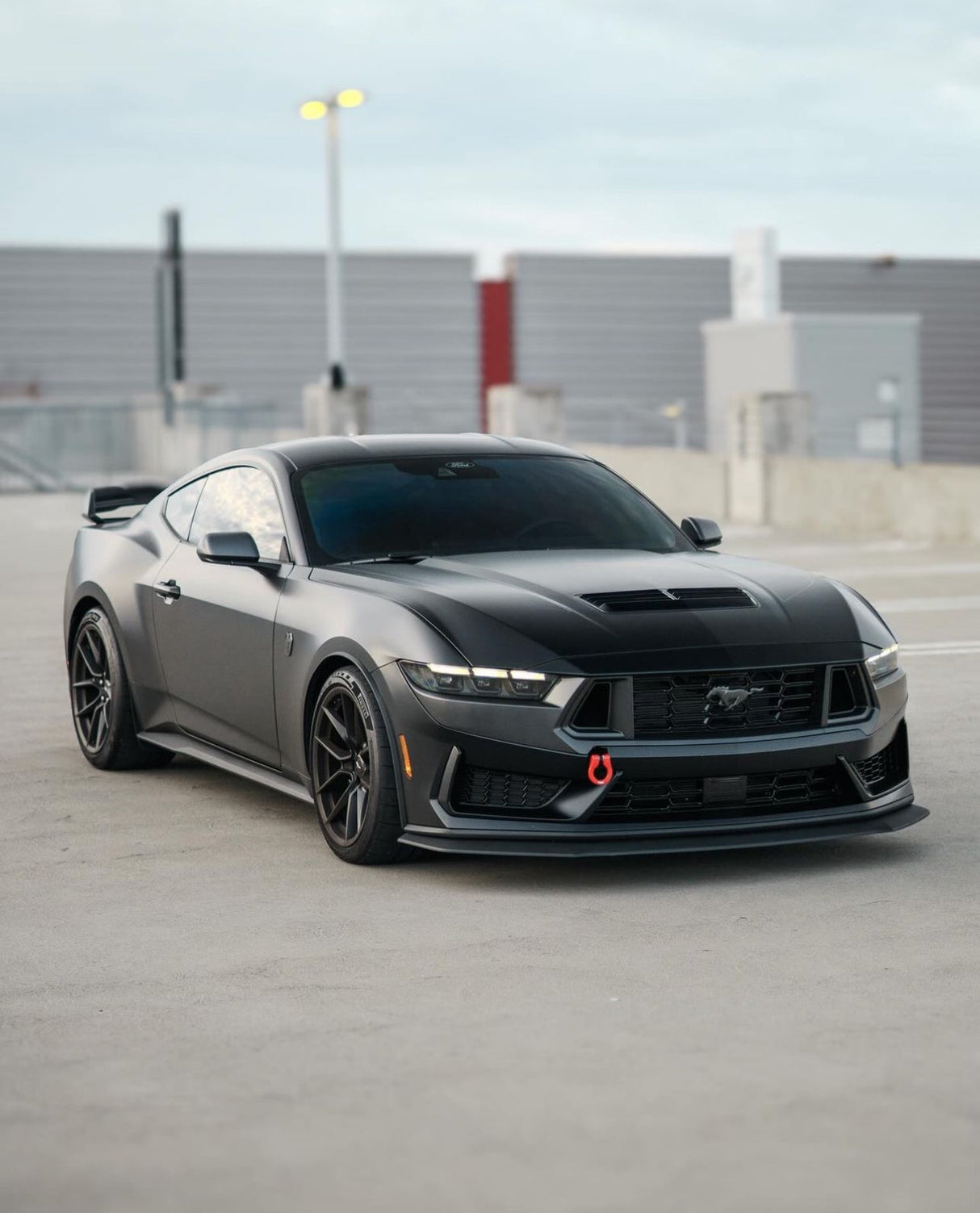 Mustang Dark Horse Feather Lite Stealth Tow Hook