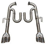 3" Axle Back Exhaust For Pontiac G8 GT GXP 6.0L 3.5" Quad Tips High Flow 304ss