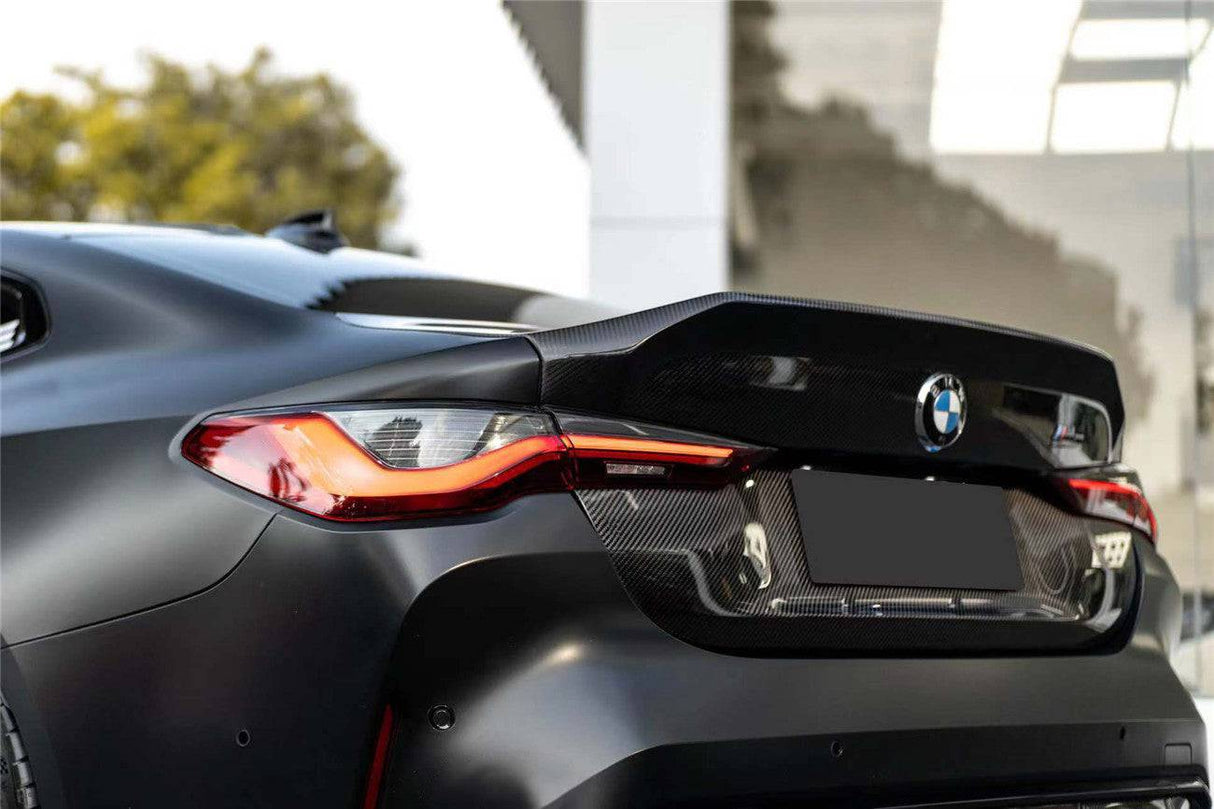 2021-UP BMW M4 G82 Coupe CS Style Dry Double Carbon Fiber Trunk